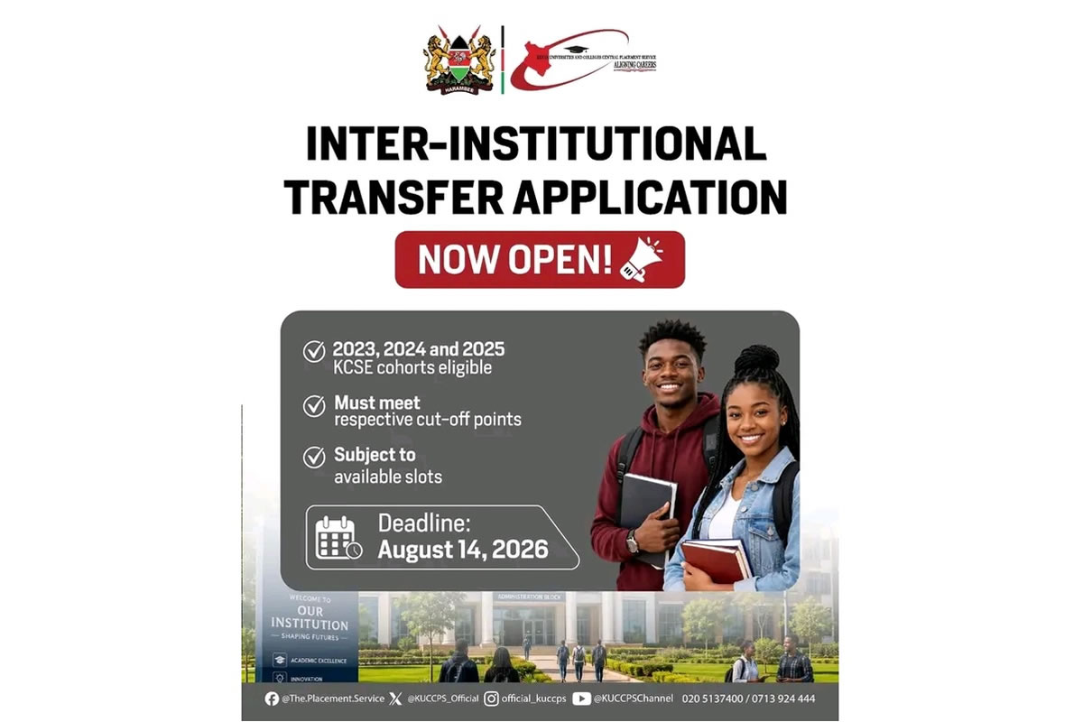 KUCCPS Admissions